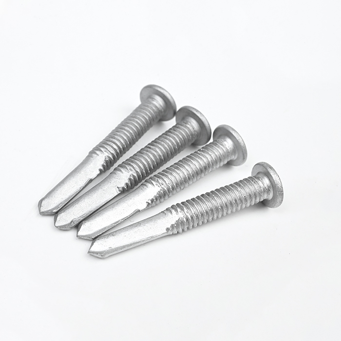 Bi-Metal SUS304 Flat Head Cross Recess Self Drilling Screw 12#-24*38,5#