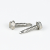 SUS304 Hex Head Self Drilling Screw ST4.8-16*22