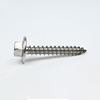 SUS304 Hex Flange Head Wood Screw 14#-10*75