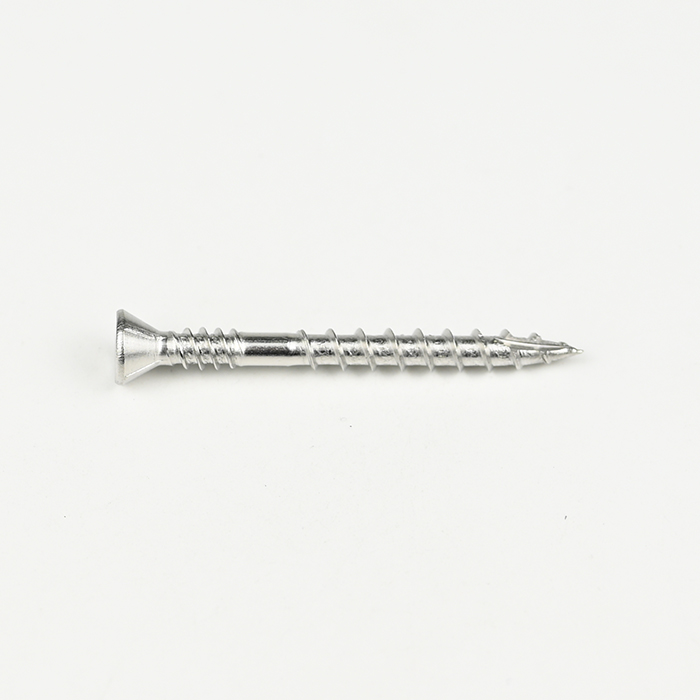 SUS304 Trim Head Square with 4 Ribs Drywall Screw 10#-8*50