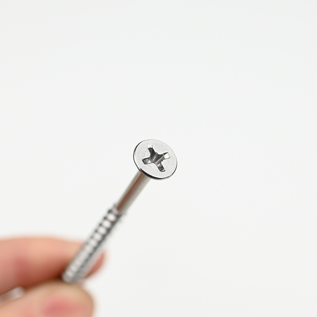 SUS410 Bugle Head Phillips Chipboard Screw 4.2-2.8*65