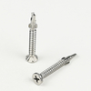 SUS410 Flat Head Phillips Self Drilling Screw with Wing ST4.2-18*38