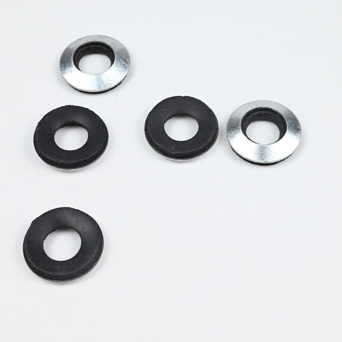 Antirust Aluminum with EPDM Bonded Screw Washer Ø18.5xØ9.5x0.9 - Ø17.5xØ8.5x2.0