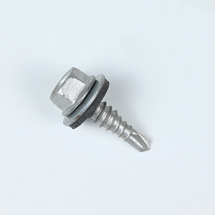 SUS410 Hex Flange Head Stitch Screw 1/4-14*7/8,1#