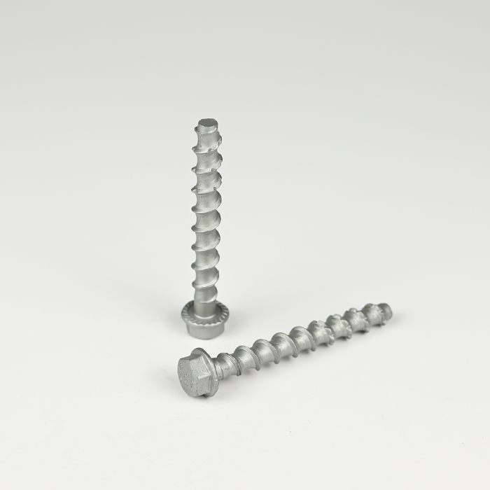 SUS410 Hex Flange Head Concrete Screw Anchor M8-7.7*75